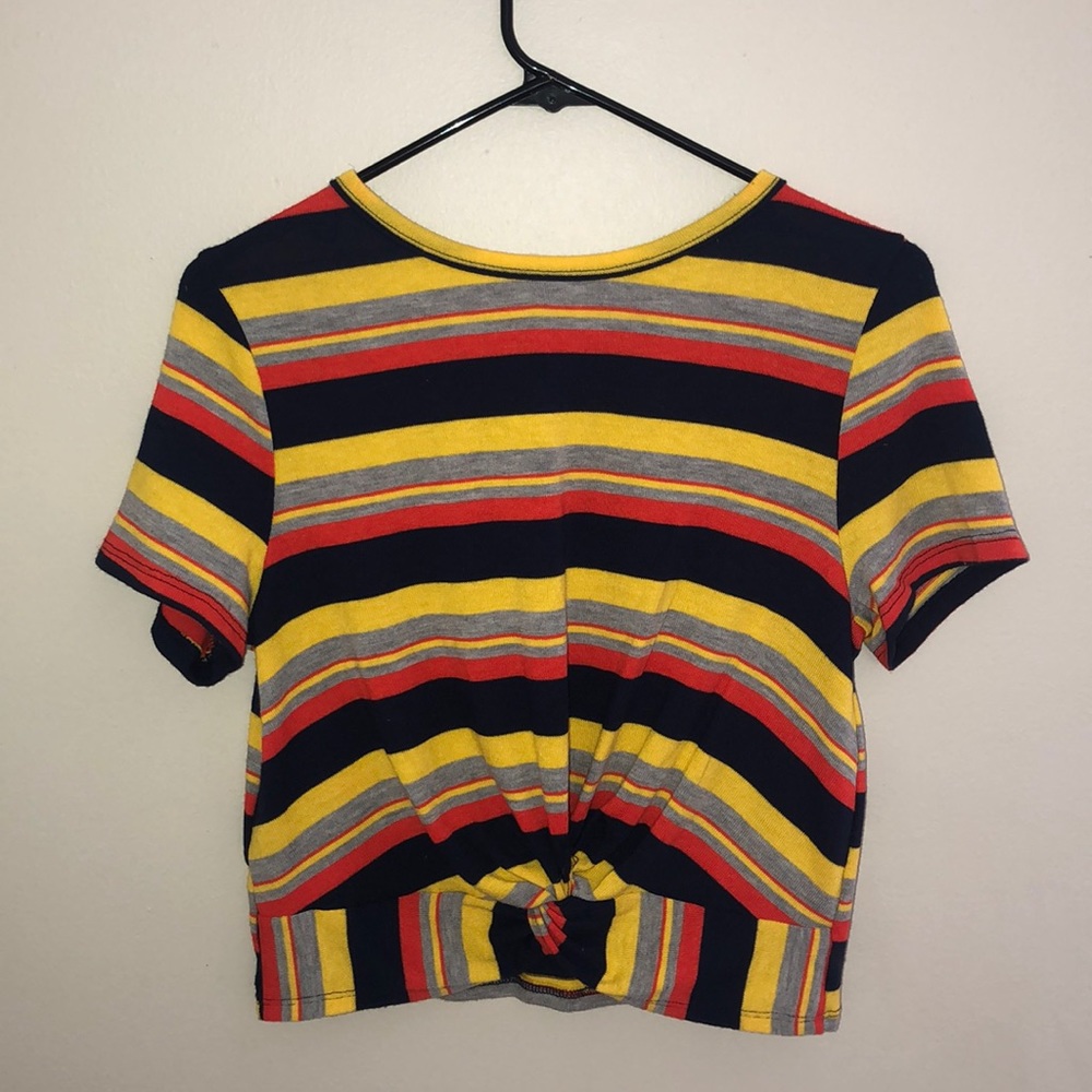 Stripped summer top